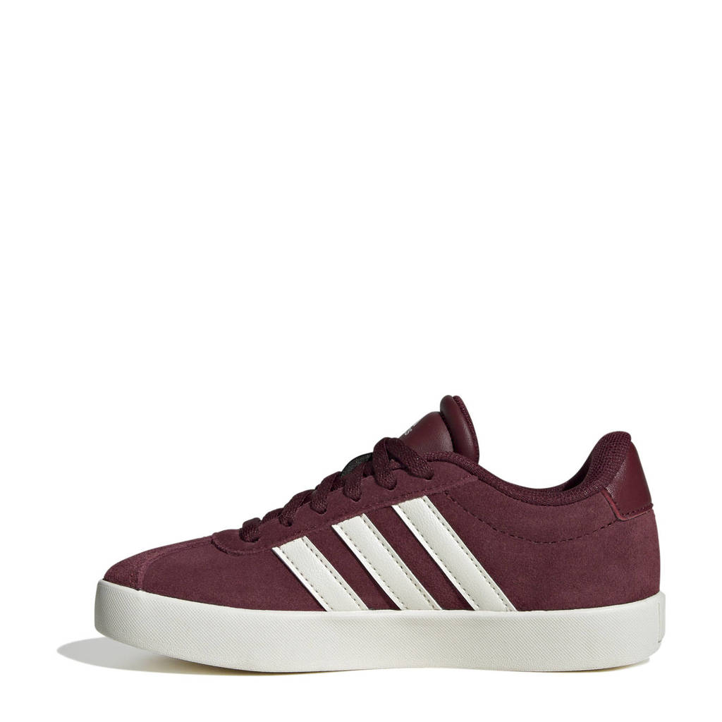 adidas VL Court 3.0 sneakers donkerrood/wit
