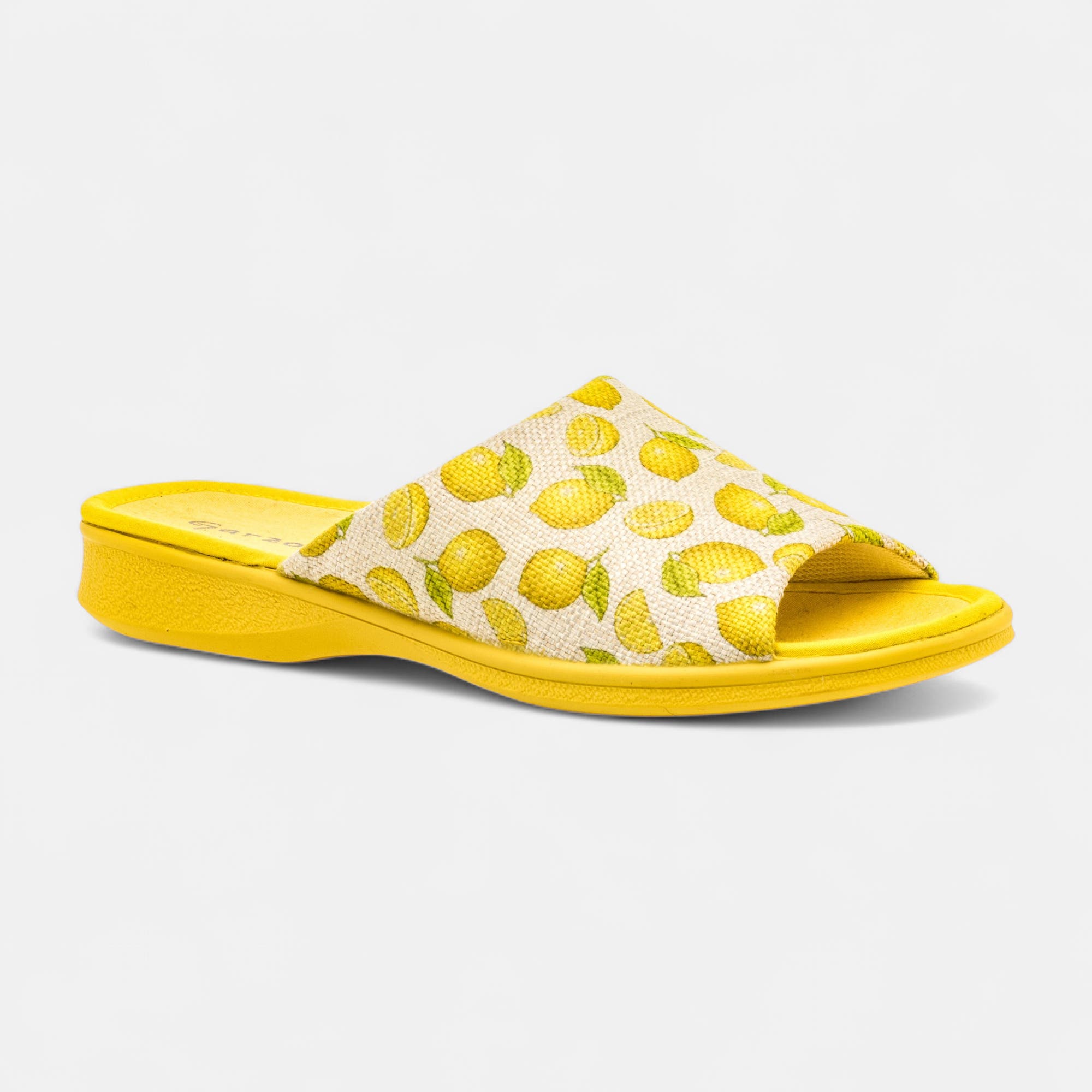 Pantoufles mules Femme jaune
