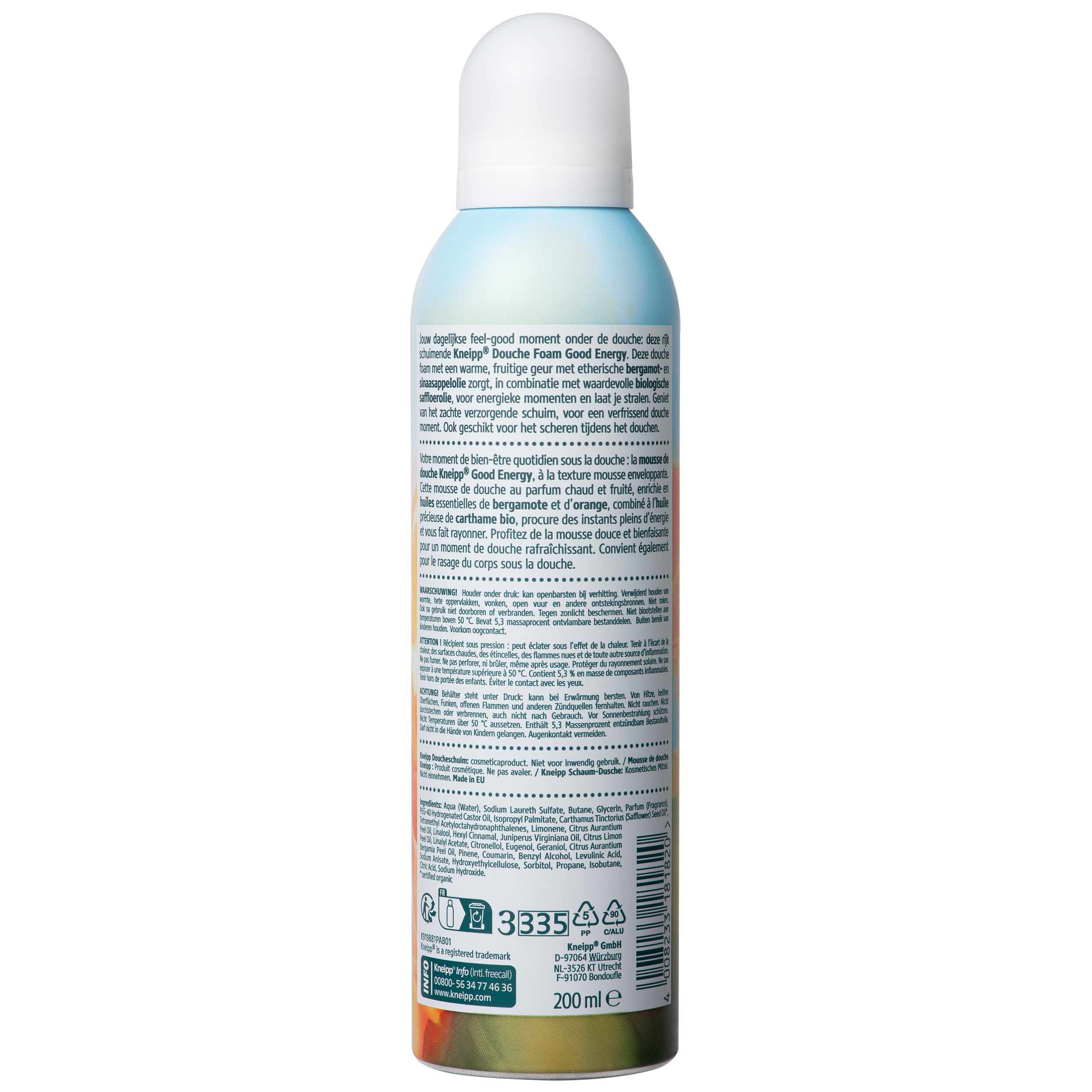 Kneipp Douche Foam Good Energy (200 ml)