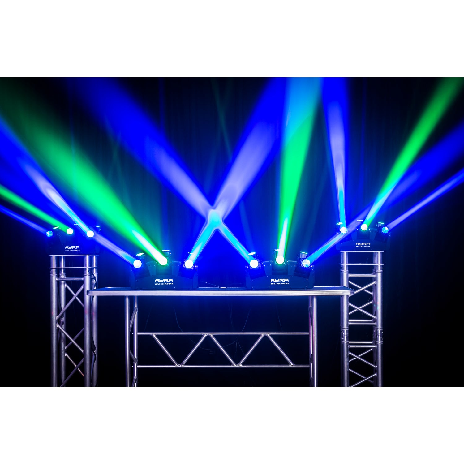 Ayra ERO Hexabeam bewegend LED lichteffect