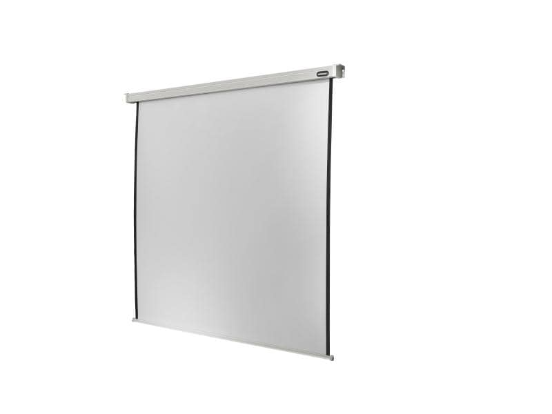 Celexon Motorleinwand Motor Professional 220x220cm 1:1 Leinwand, 160 x 160 cm, elektrisch, mattweiss S