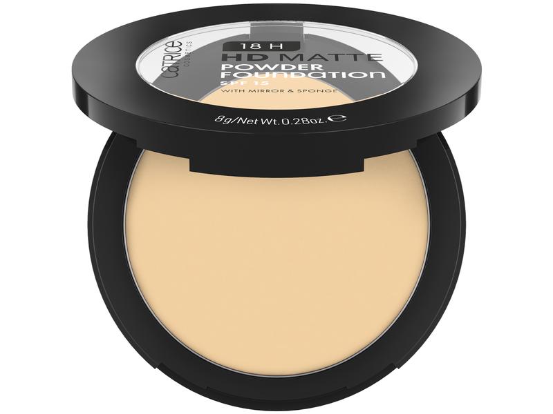 Catrice 18H HD Matte Powder Foundation 020N Langanhaltende Foundation in Puderform mit mattierendem Effekt