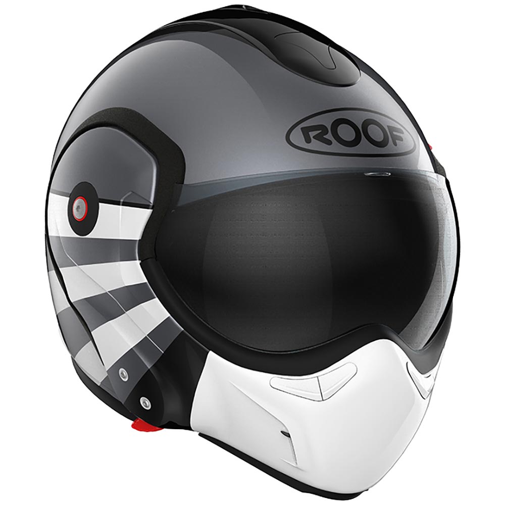 Roof - Casque Boxxer 2 Sunrise Noir / Gris / Blanc