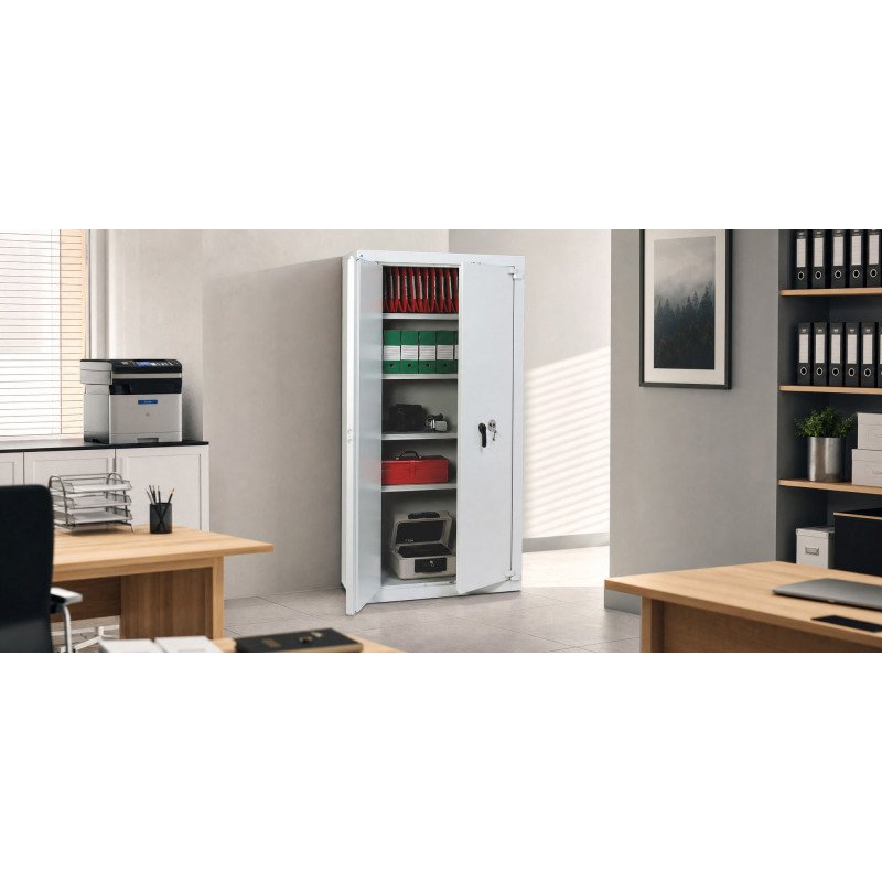 Armoire forte serrure à clé Acial