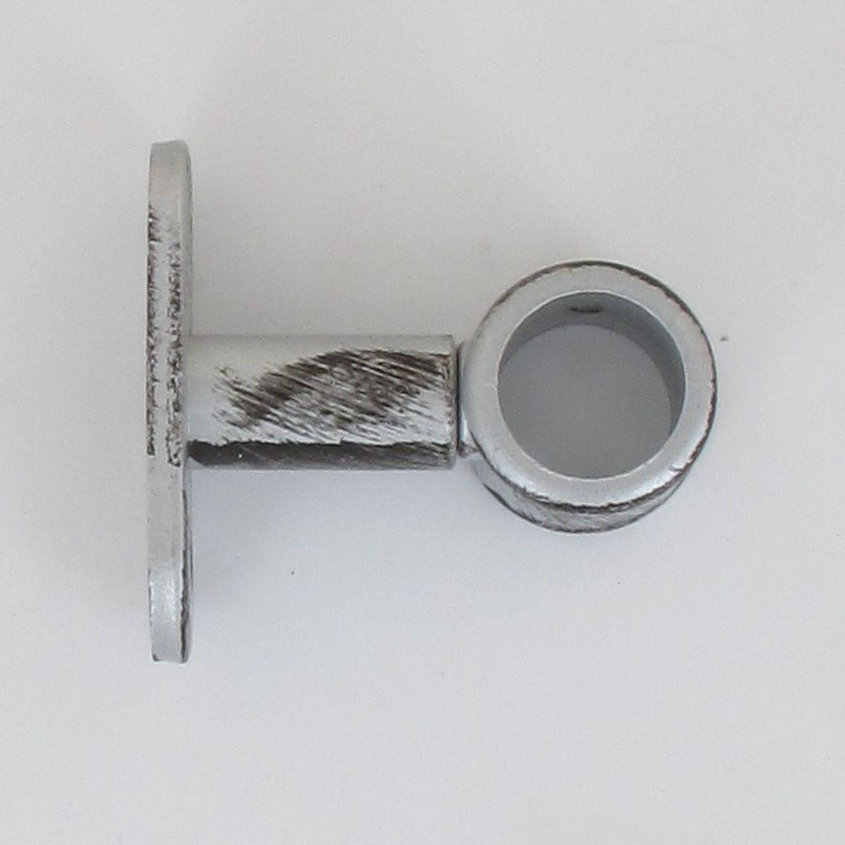 SUPPORT SIMPLE D20 50 MM X2 ARGENT NOIR