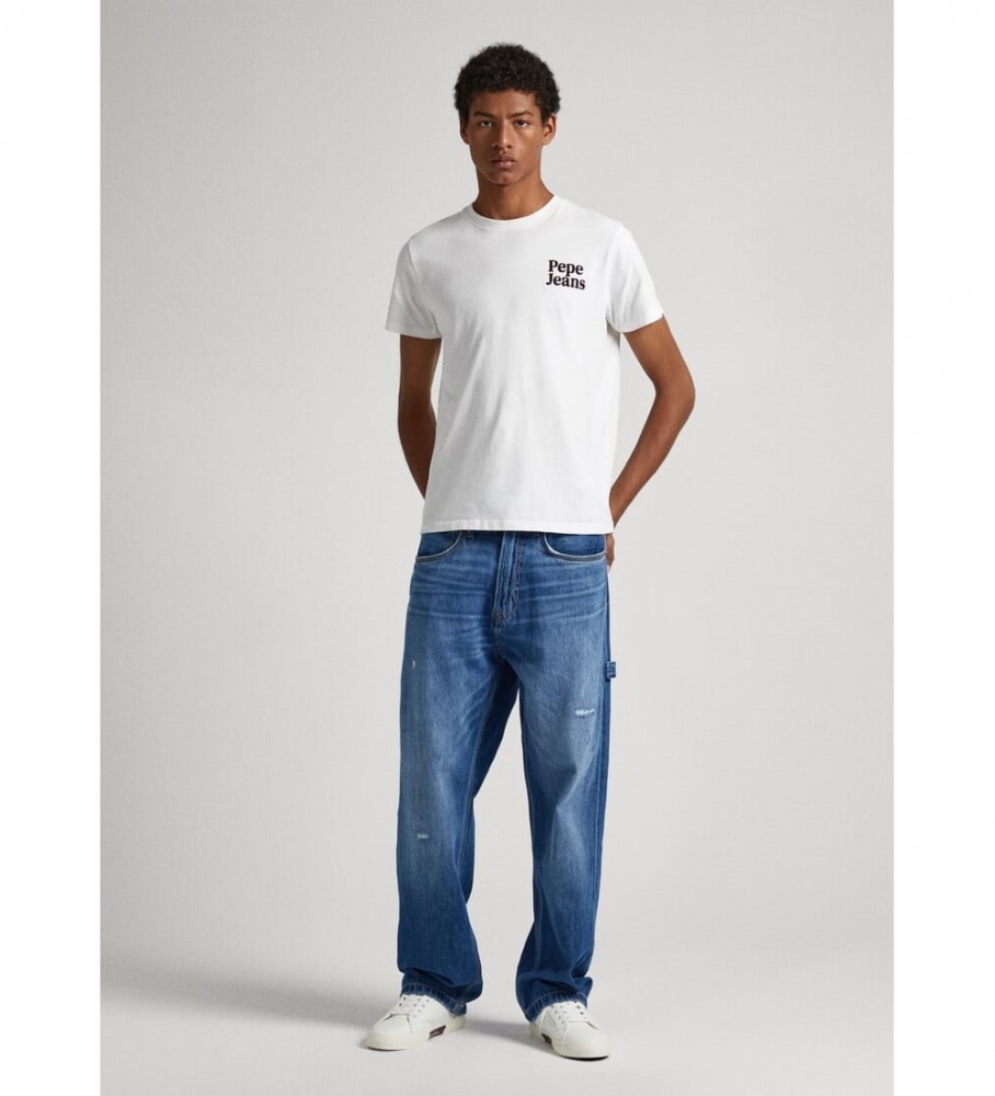 Camiseta branca Pepe Jeans Kody