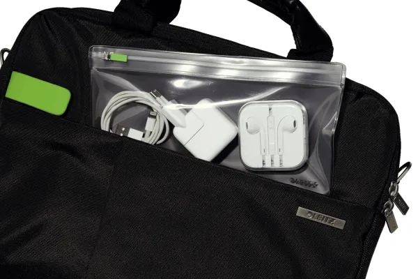 Lynlåslomme Leitz Traveller 4007 Small klar plast (2 stk.)