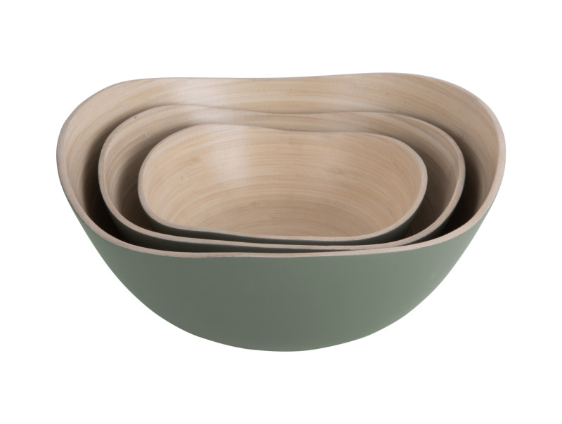 Bowl Set Puro Organic PT4139GR Jungle green