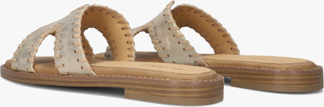 goudkleurig blasz slippers 0657-03