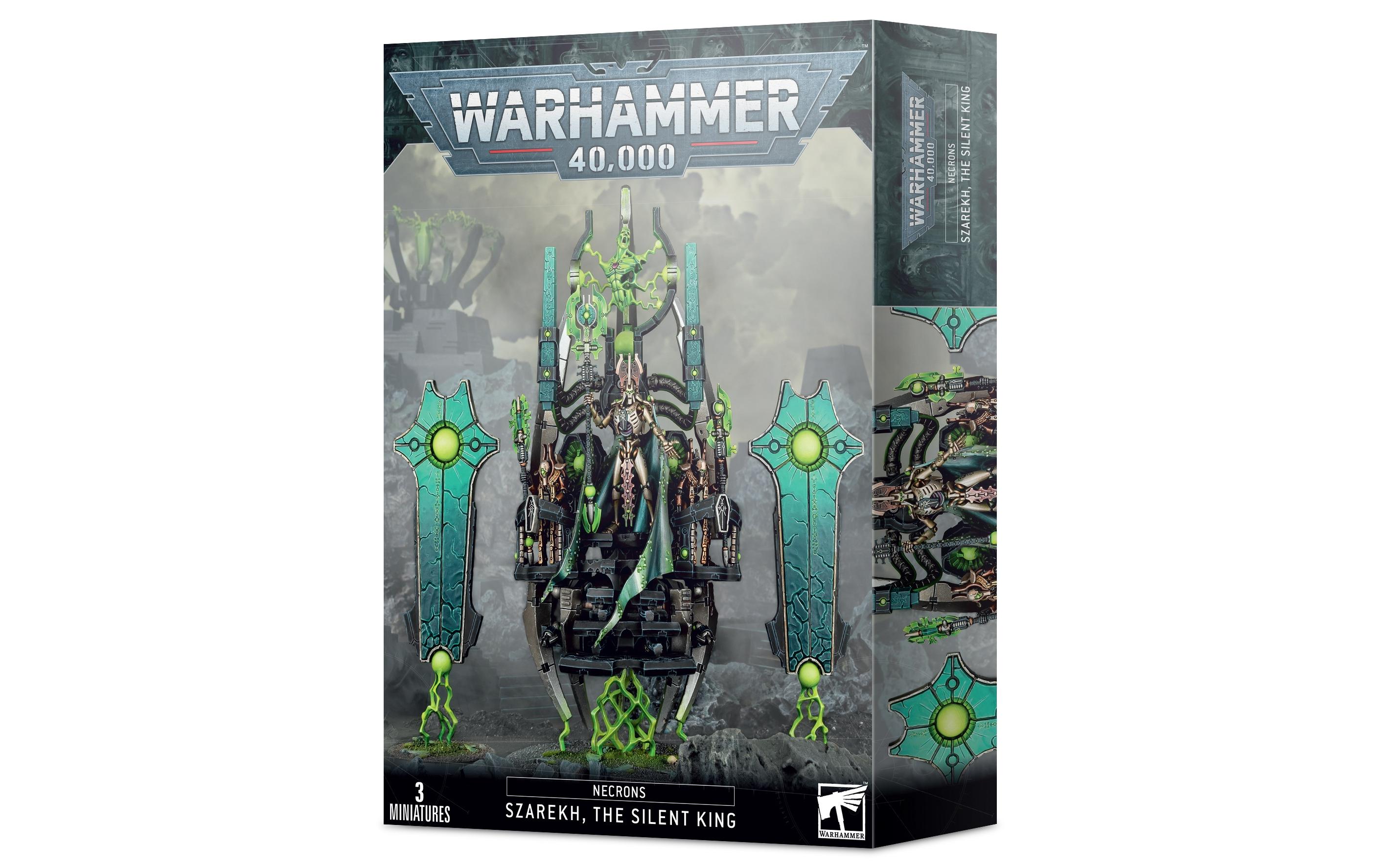 Figur Warhammer 40.000 Necrons Szarekh, the Silent King<br>Warhammer 40K Bausatz