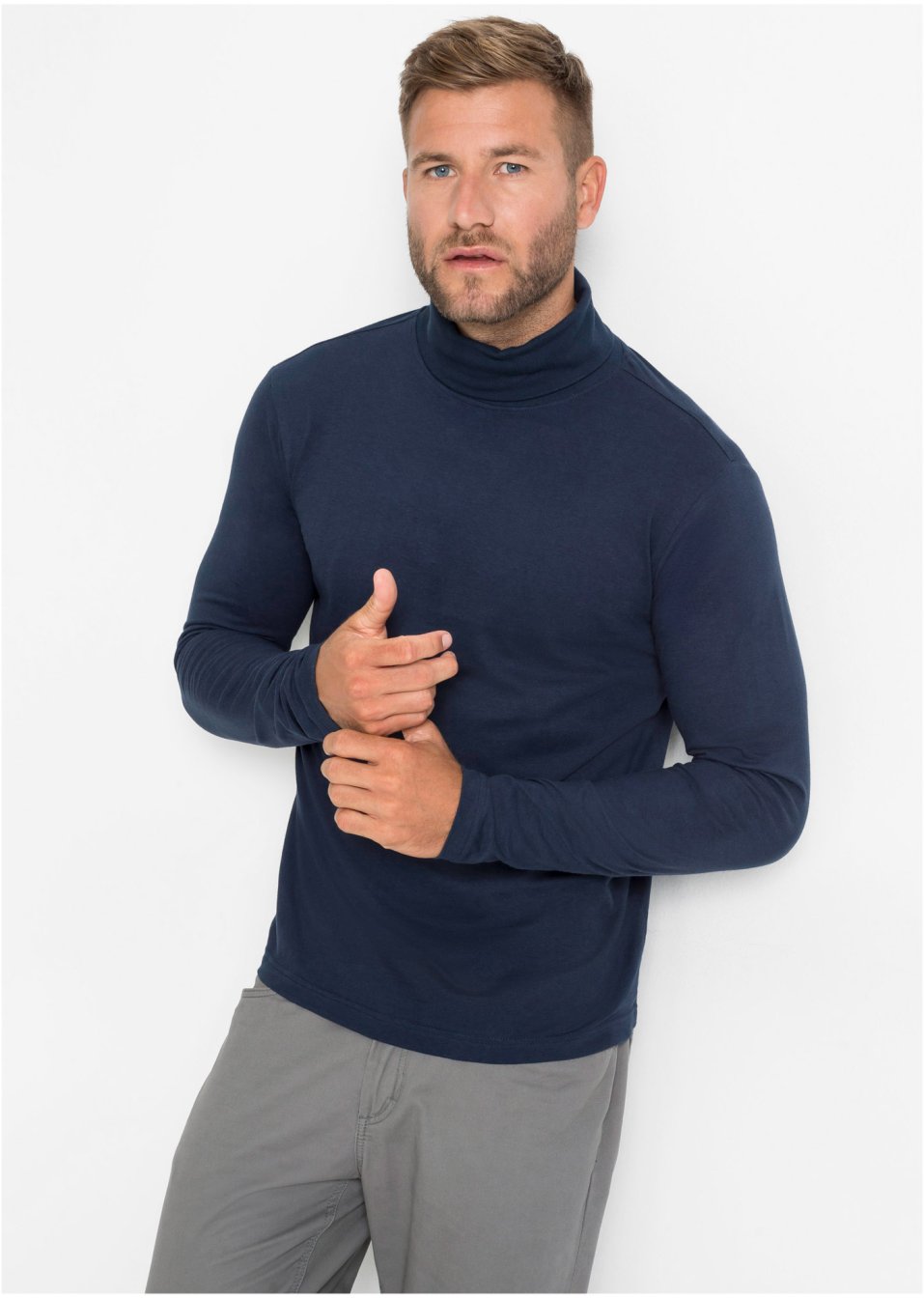 Longsleeve met col