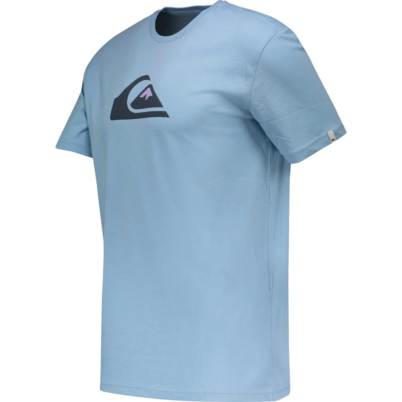 Quiksilver Herren-T-Shirt Comp Logo XL, hellblau