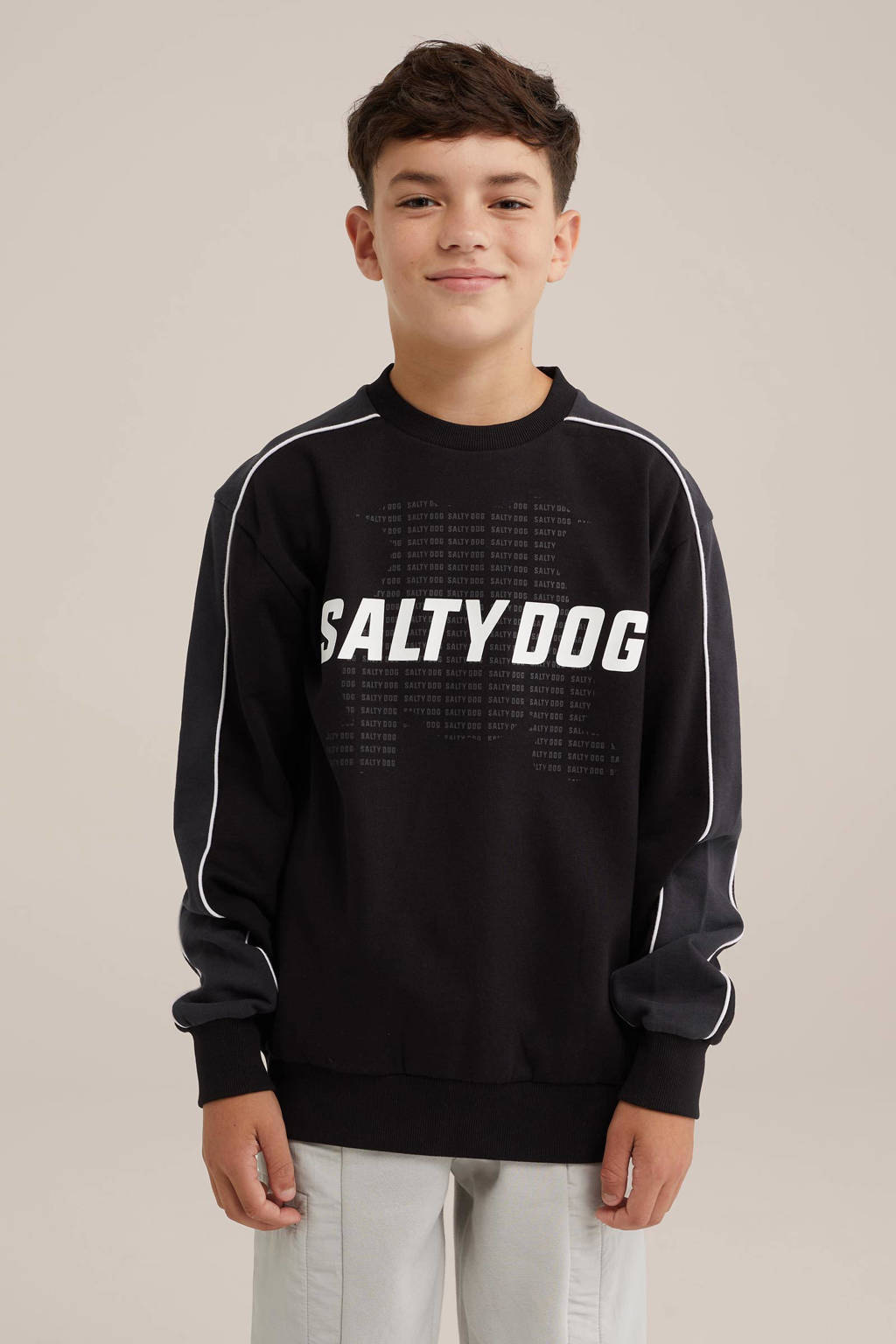 Salty Dog sweater zwart