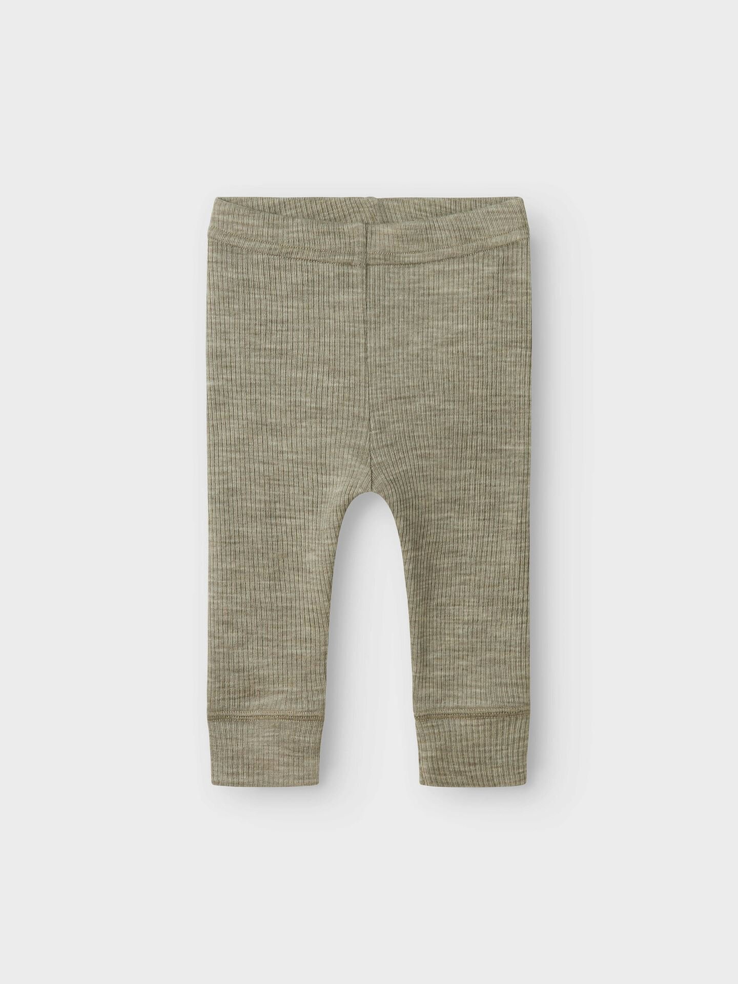 Wax Wool Rib Legging