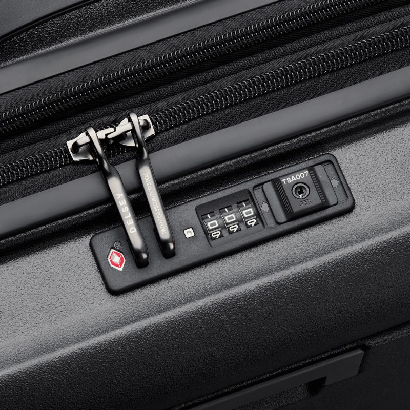 Valise cabine rigide Turenne 2.0 Extensible 56 cm Noir