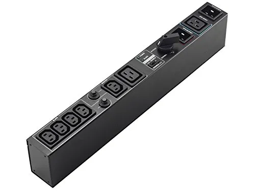 PowerWalker MBS - Bypass-omskifter (rackversion) - AC 208/220/230/240 V - output-stikforbindelser: 6 - 19