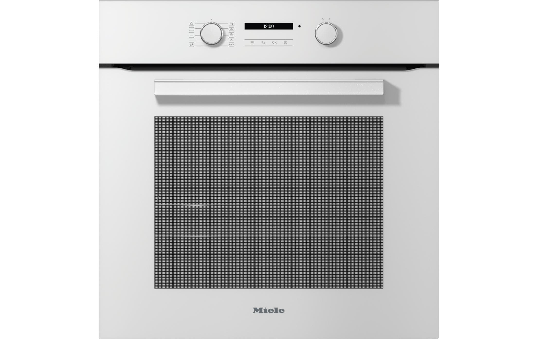 Einbaubackofen H 2861-60 B Weiss A+<br>Backofen