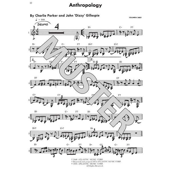 Atlantic Music Charlie Parker Omnibook C