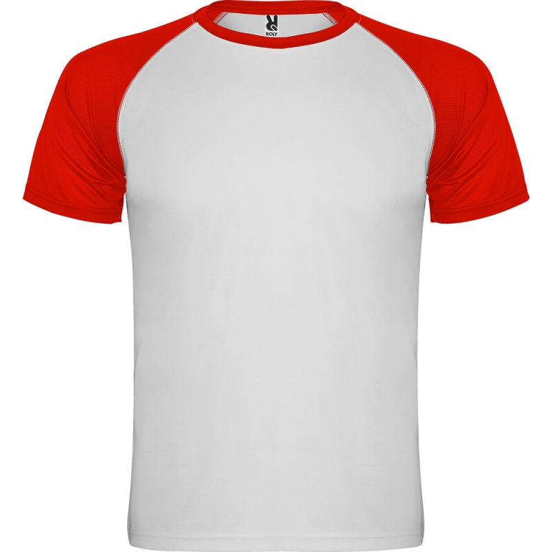 Roly R6650 - INDIANAPOLIS T-shirt de sport manches courtes raglan