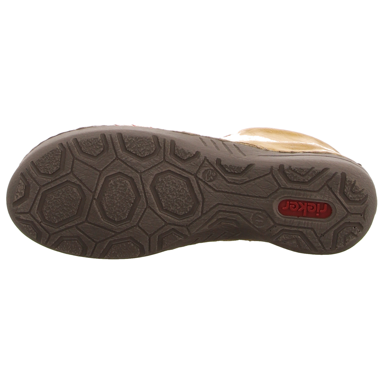Rieker Schnürhalbschuh gelb/orange