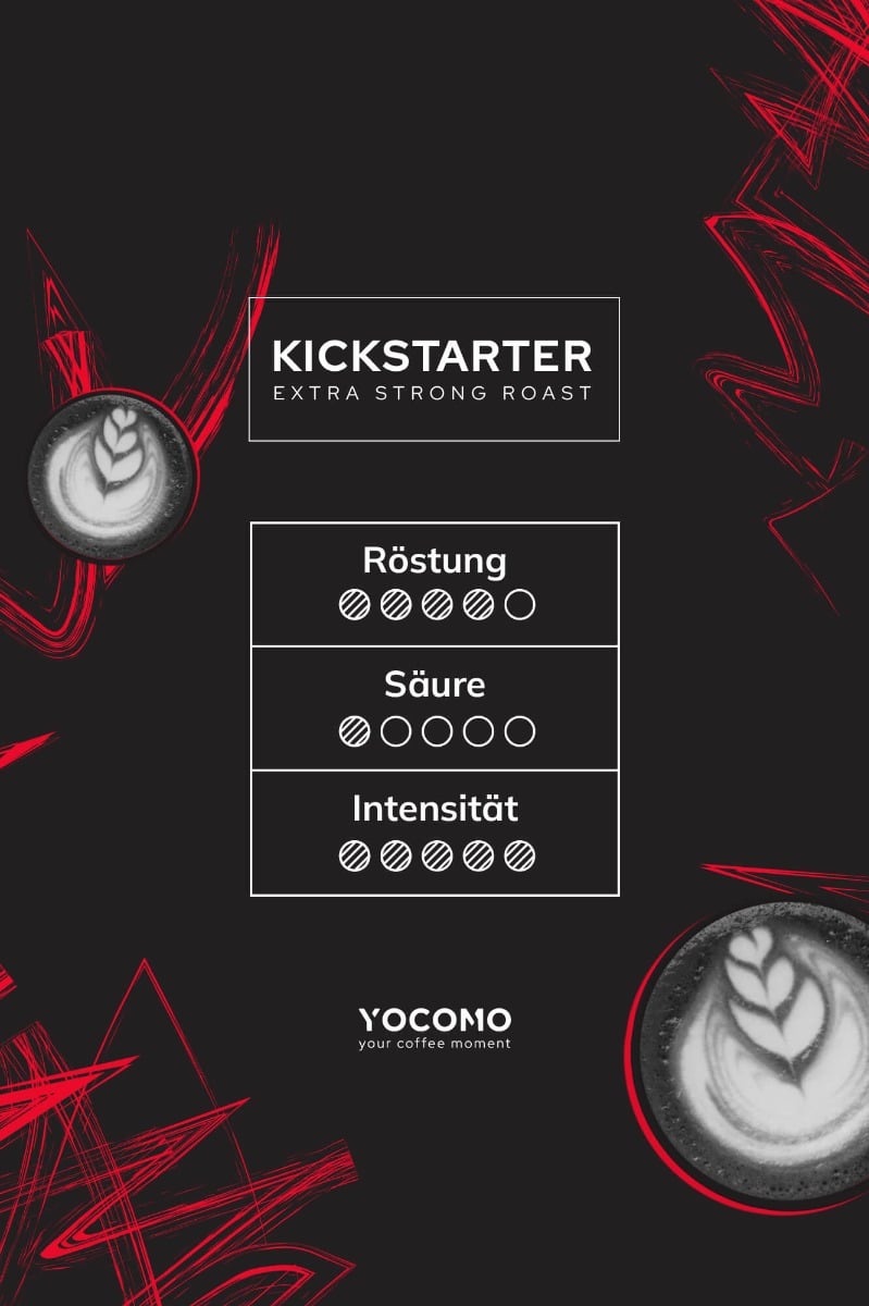 YOCOMO Kickstarter Extra Strong Roast Vorteilspaket 6kg