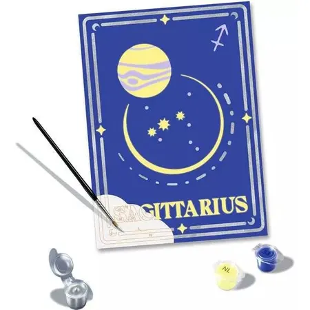 Ravensburger Malen nach Zahlen - Sternzeichen (Zodiac Sign) Schütze