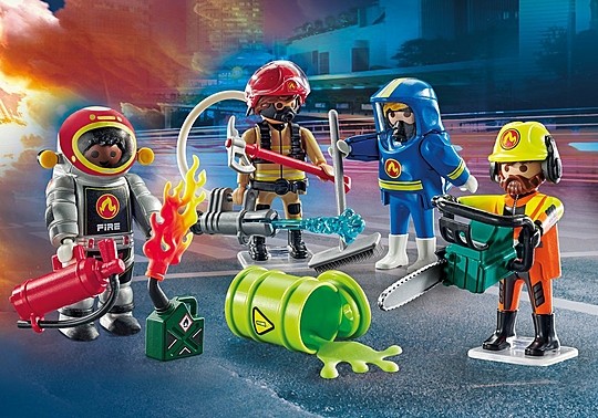 Playmobil - My Figures Brandvæsen (71468)
