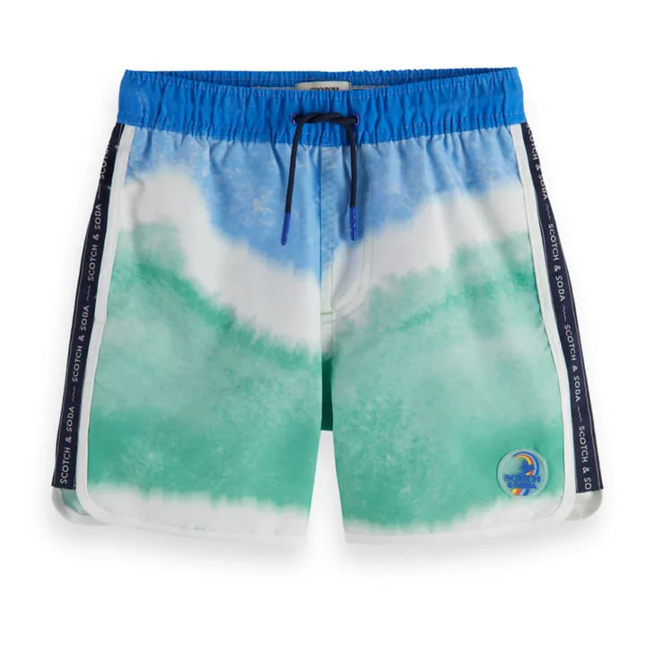Scotch & Soda Short de bain Magic Gradient | Vert d'eau