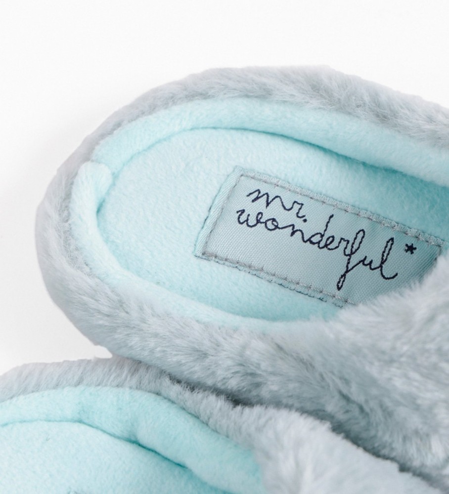 Pantufas Aznar Innova Unicórnio Branco
