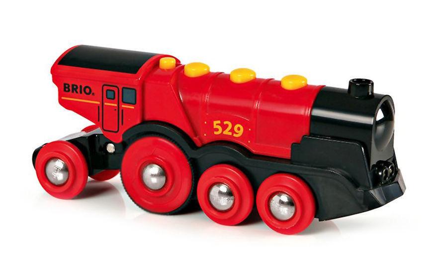 Eisenbahn Rote Lola BatterielokBatterielok