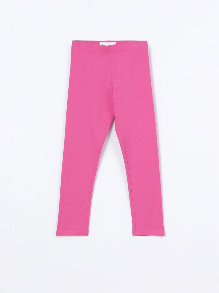 Conjunto com 2 Leggings Compridas - Fúcsia Escuro