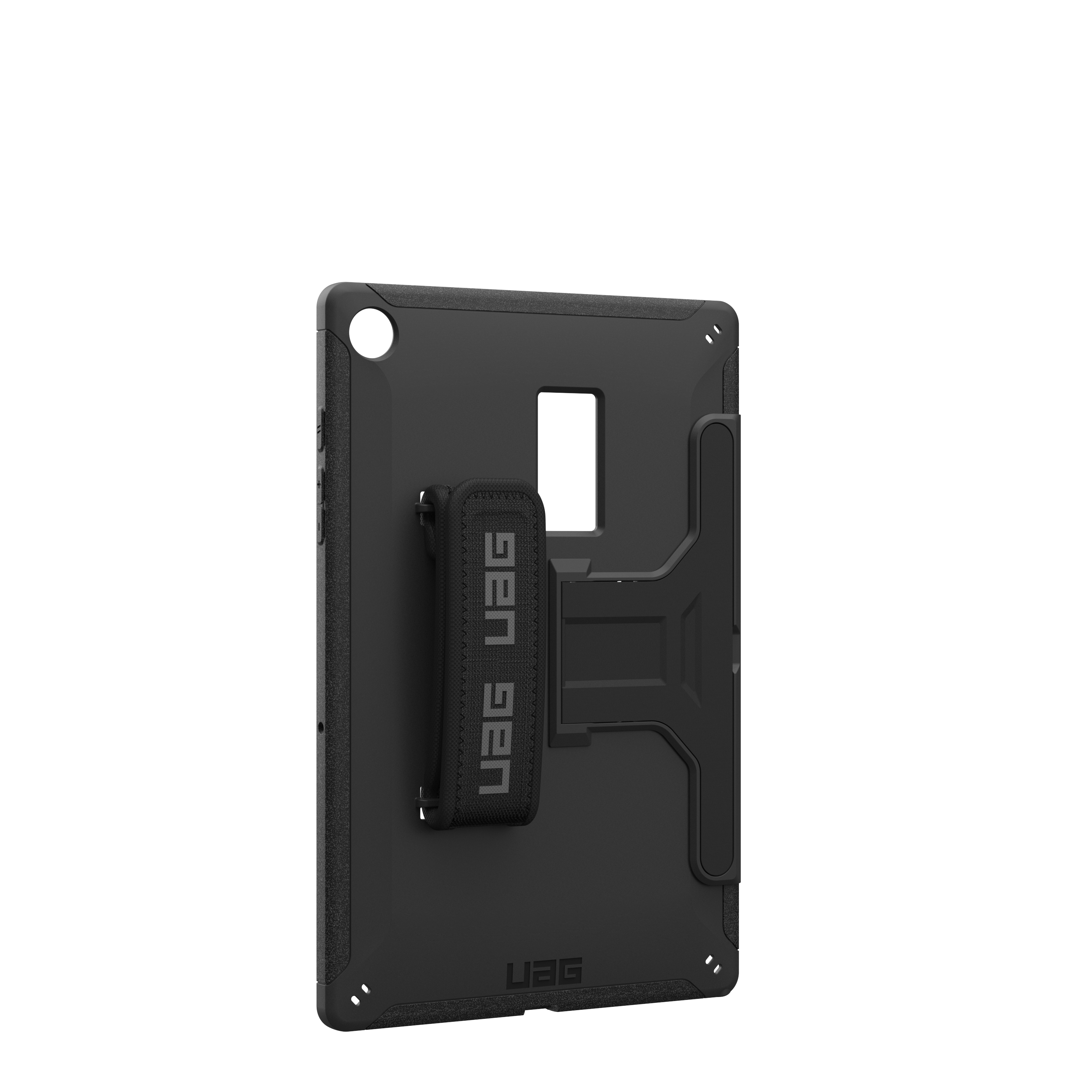 Samsung Galaxy Tab A11  Plus / A9  Plus Outdoor Schutz Hülle Back Cover Scout   Kickstand   Apple Pencil Halterung (224450114040) - Schwarz