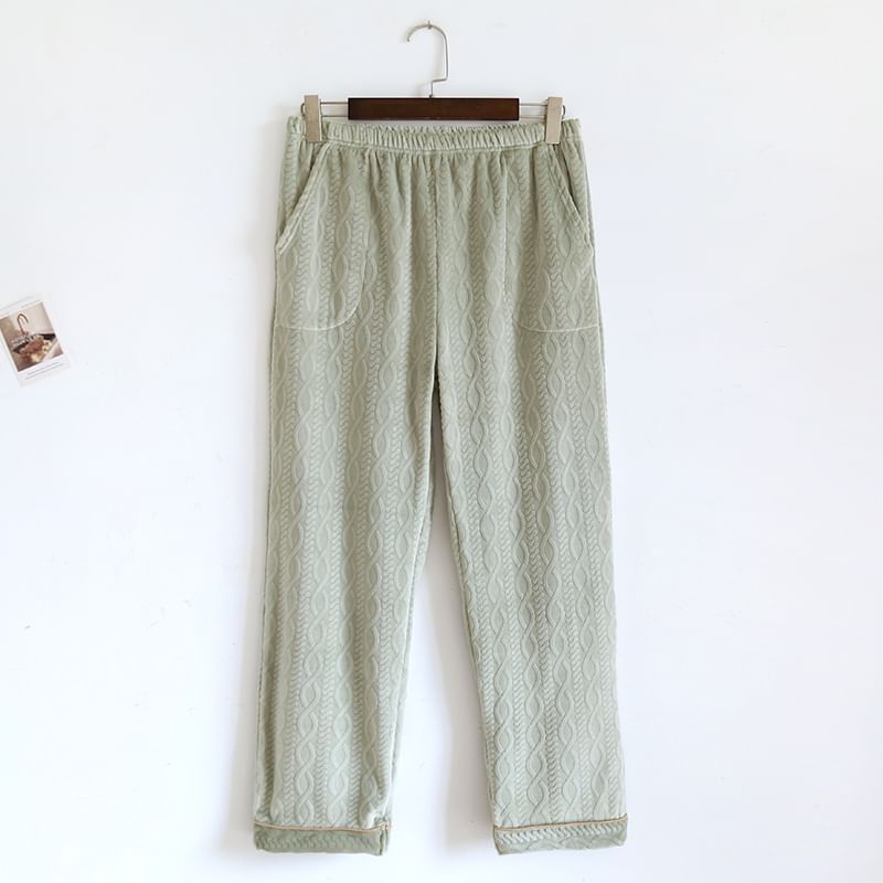 Dogini - Bijpassende effen pyjamabroek voor koppels
