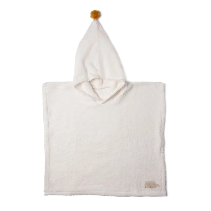 Nobodinoz Poncho So Cute en coton bio | Naturel
