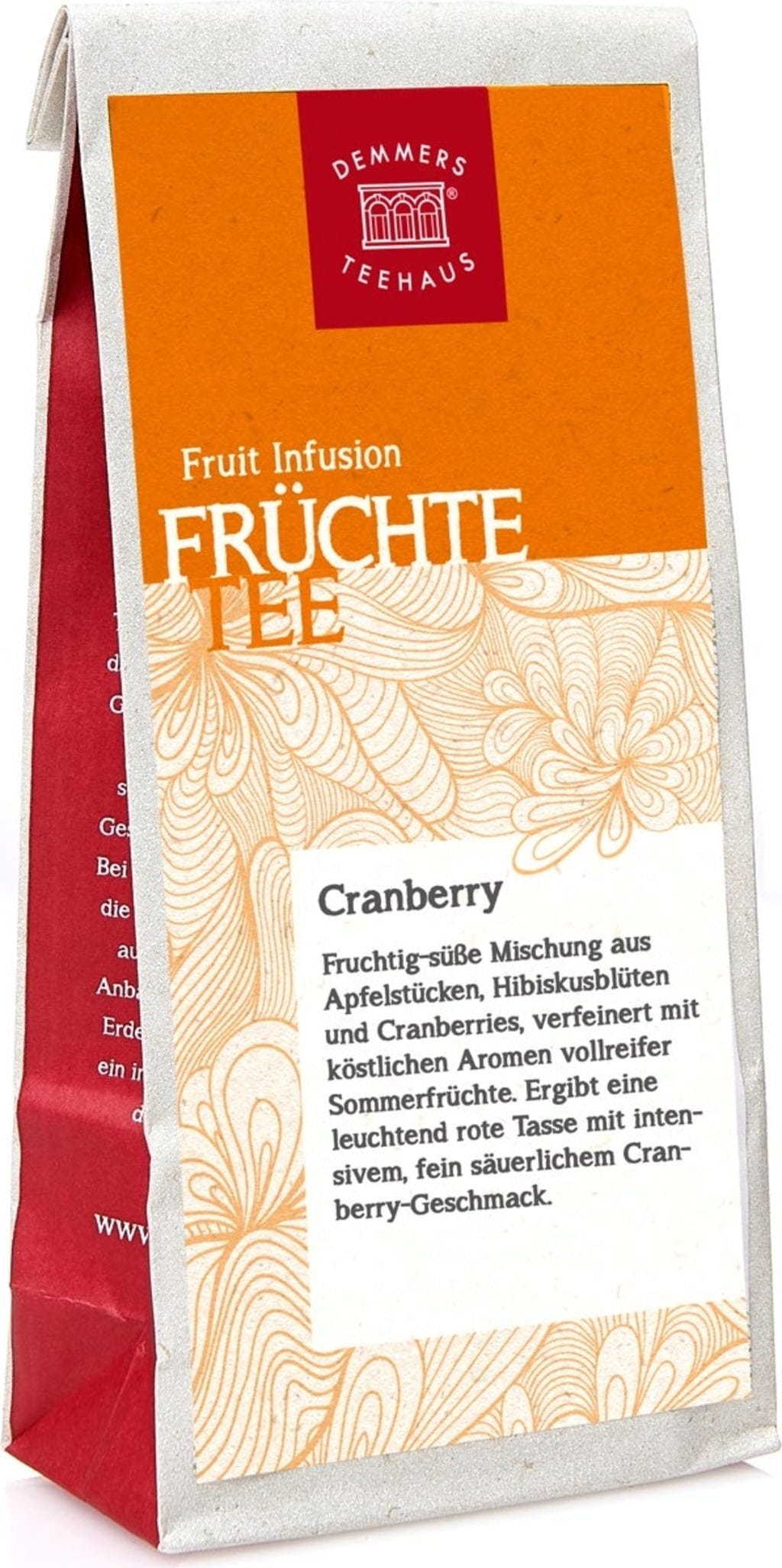 DEMMERS TEEHAUS  Früchtetee Cranberry, 250 g