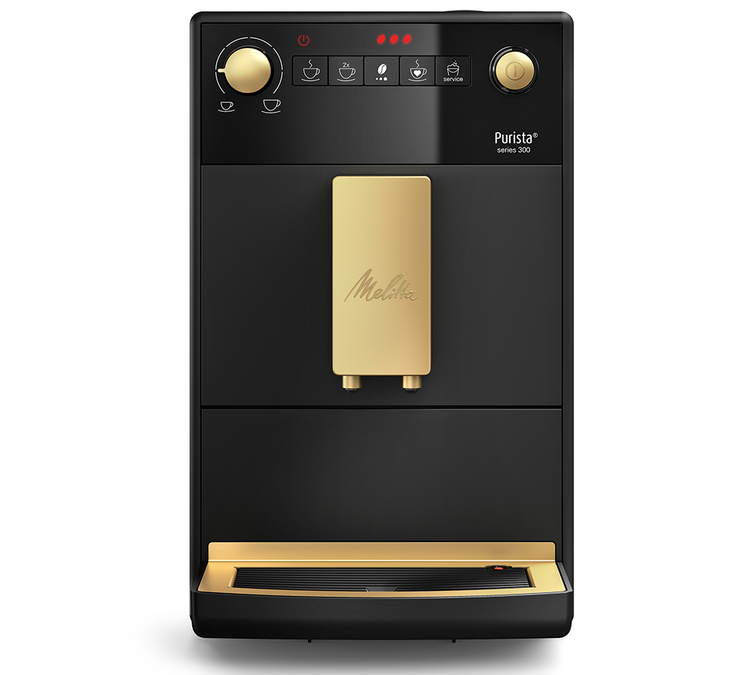 MELITTA Purista® F230-203 Jubilee - Noir et Or - Garantie 3 ans Coloris:Noir