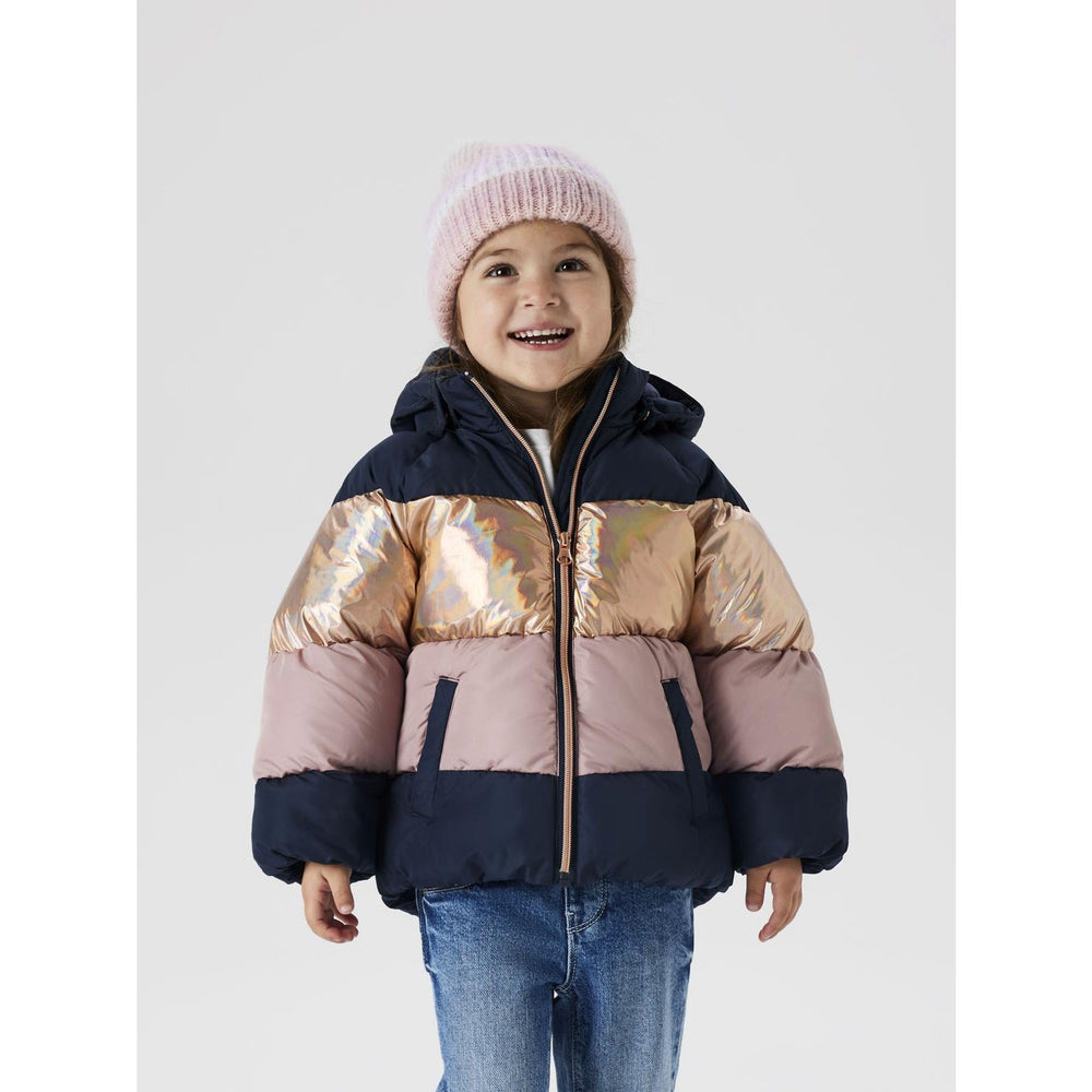 Køb Name It Dark Sapphire Nmfmille Puffer Jacket1