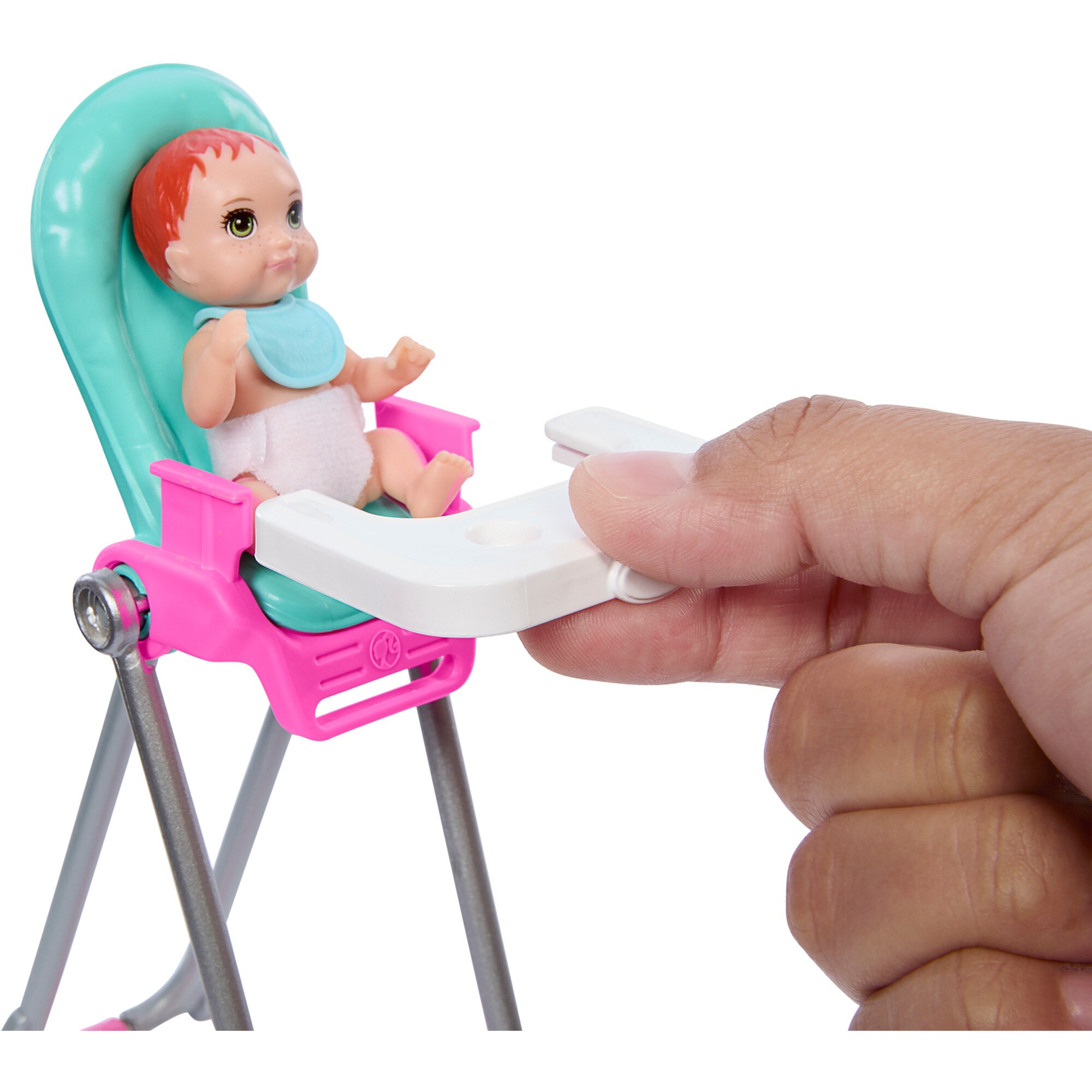 Mattel Puppe Barbie Family & Friends New Skipper Babysitters Inc. Spielset