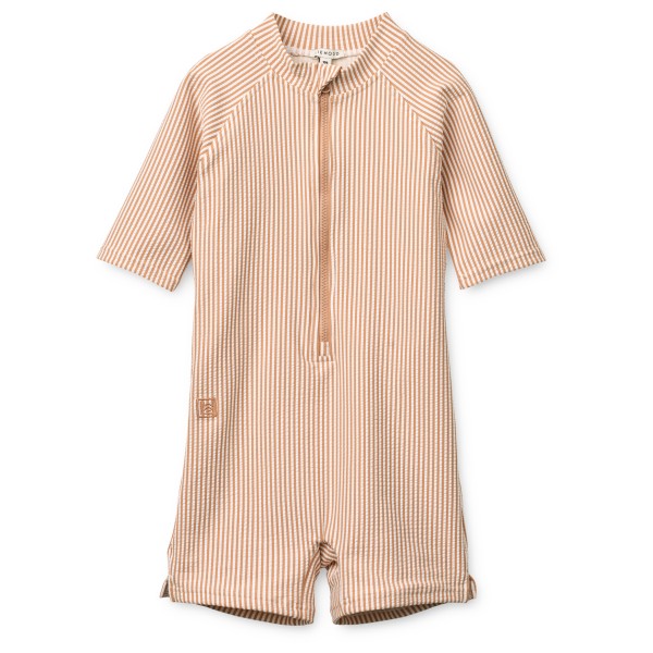 LIEWOOD - Kid's Max Seersucker Shortsleeve Swim Jumpsuit - Maillot de bain