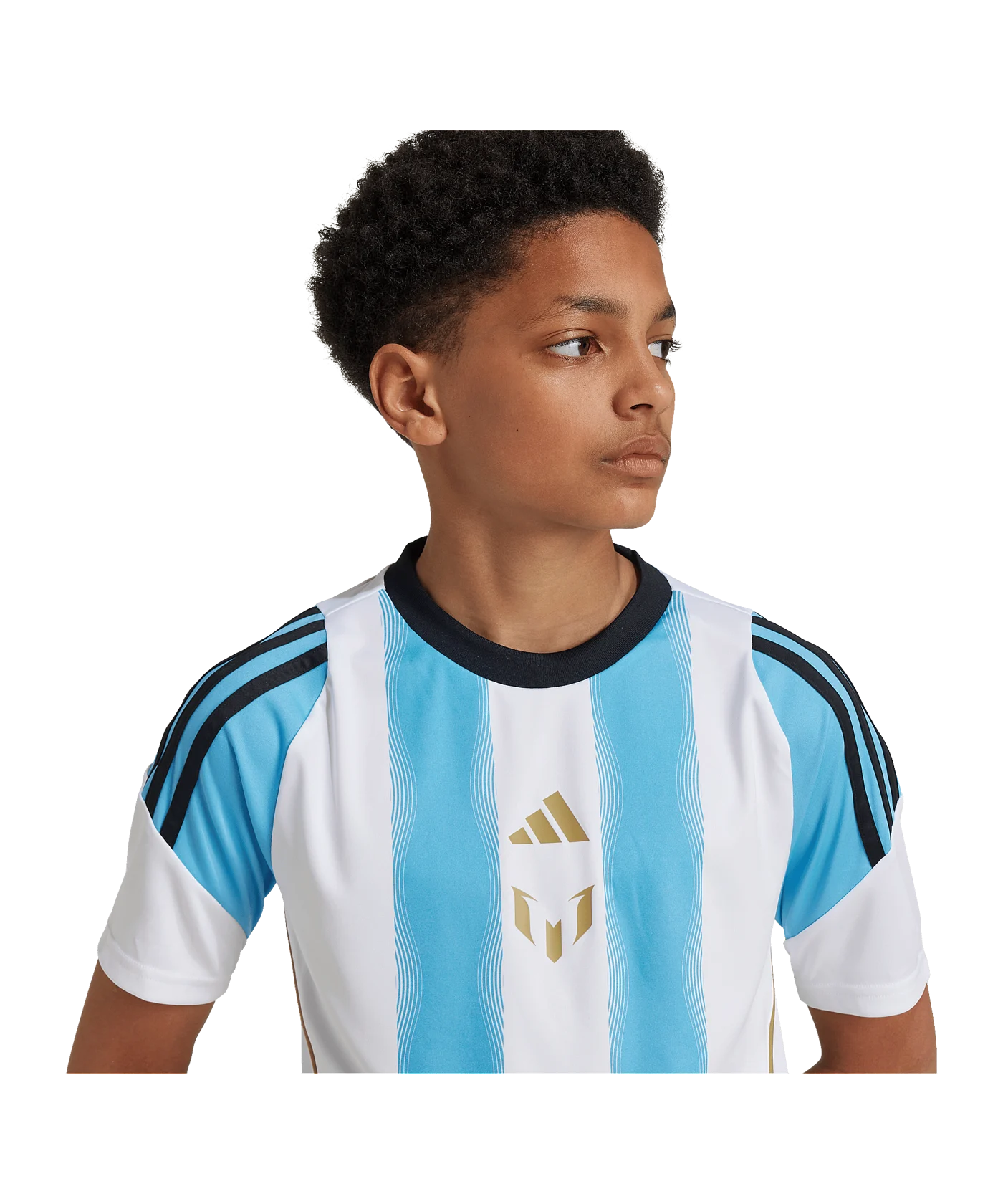 adidas Messi Trikot Kids Weiss