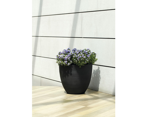 Bloempot Lafiora Liam Ø 31 cm H 27 cm antraciet