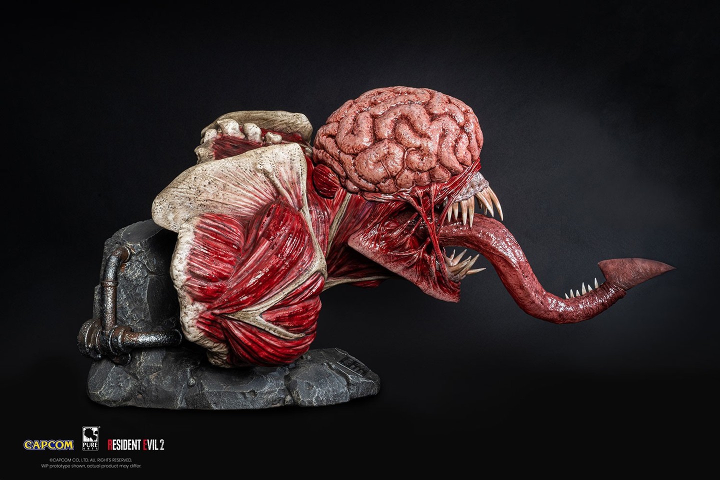 PureArts - Resident Evil 2 -Licker 1:1 Bust RESIN Statue