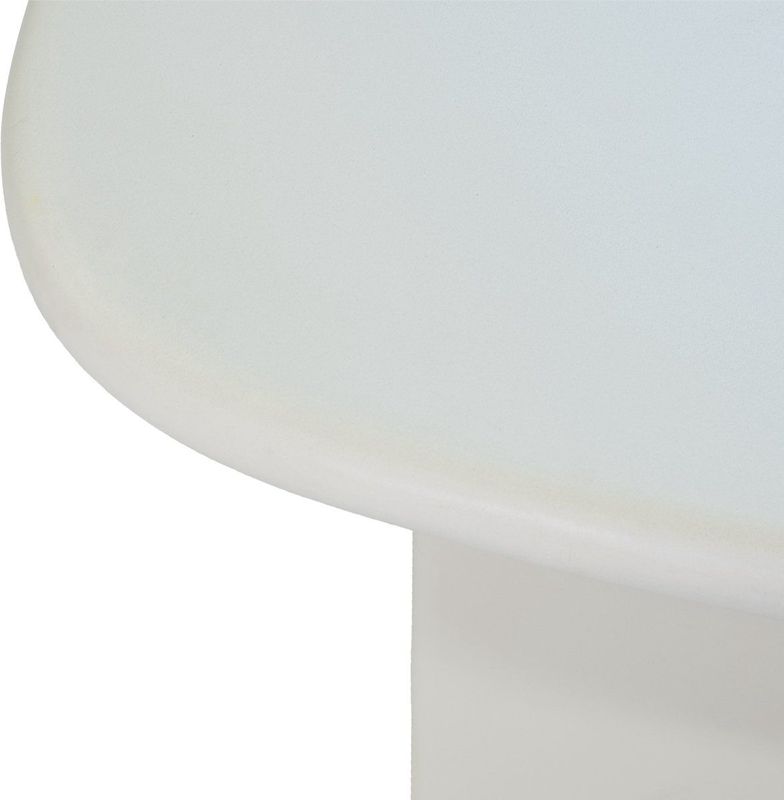 Giga Meubel - Eettafel Gin - Beige - Deens Ovaal 200cm - Beton/MDF
