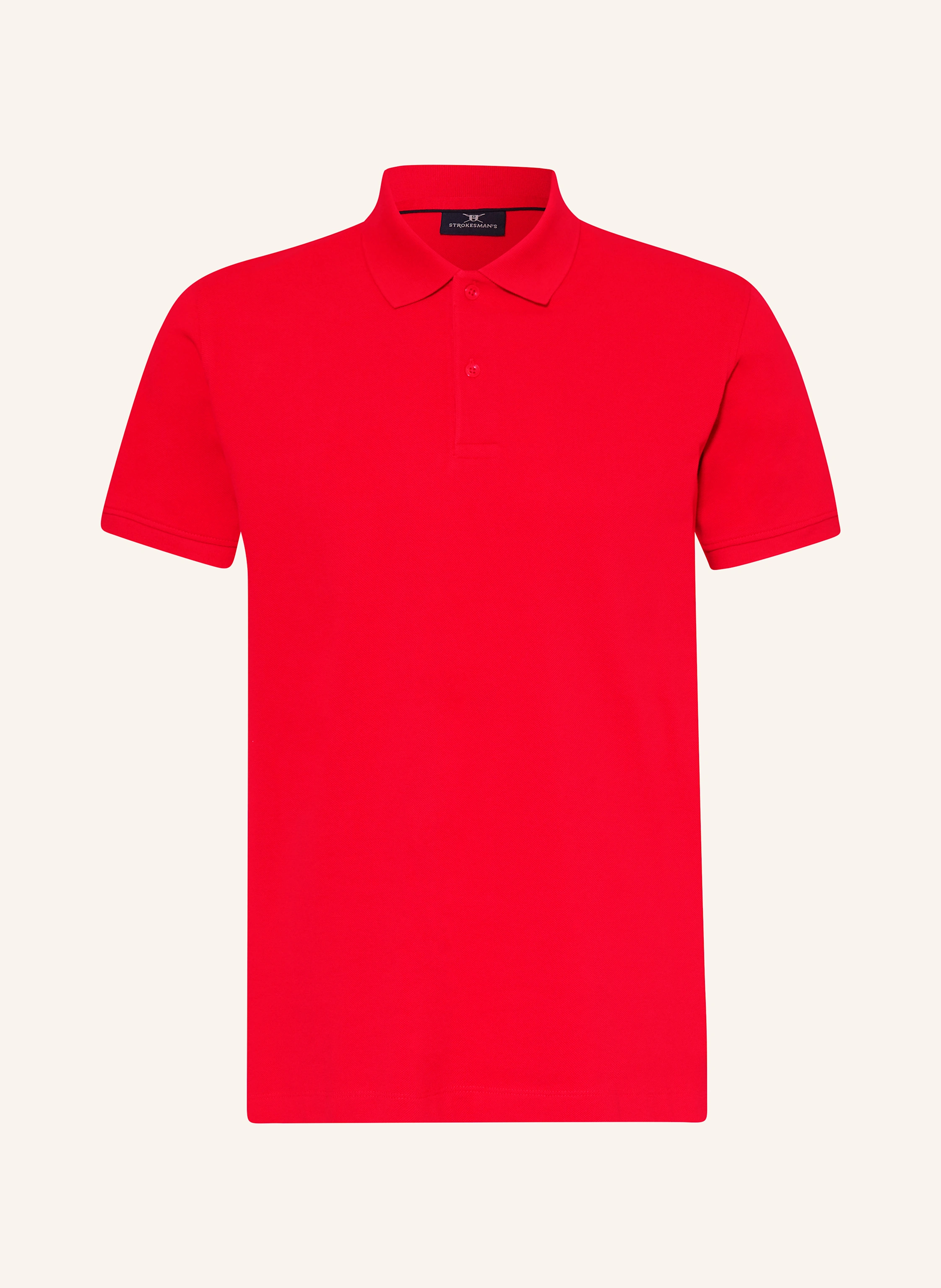 STROKESMAN'S Piqué-Poloshirt