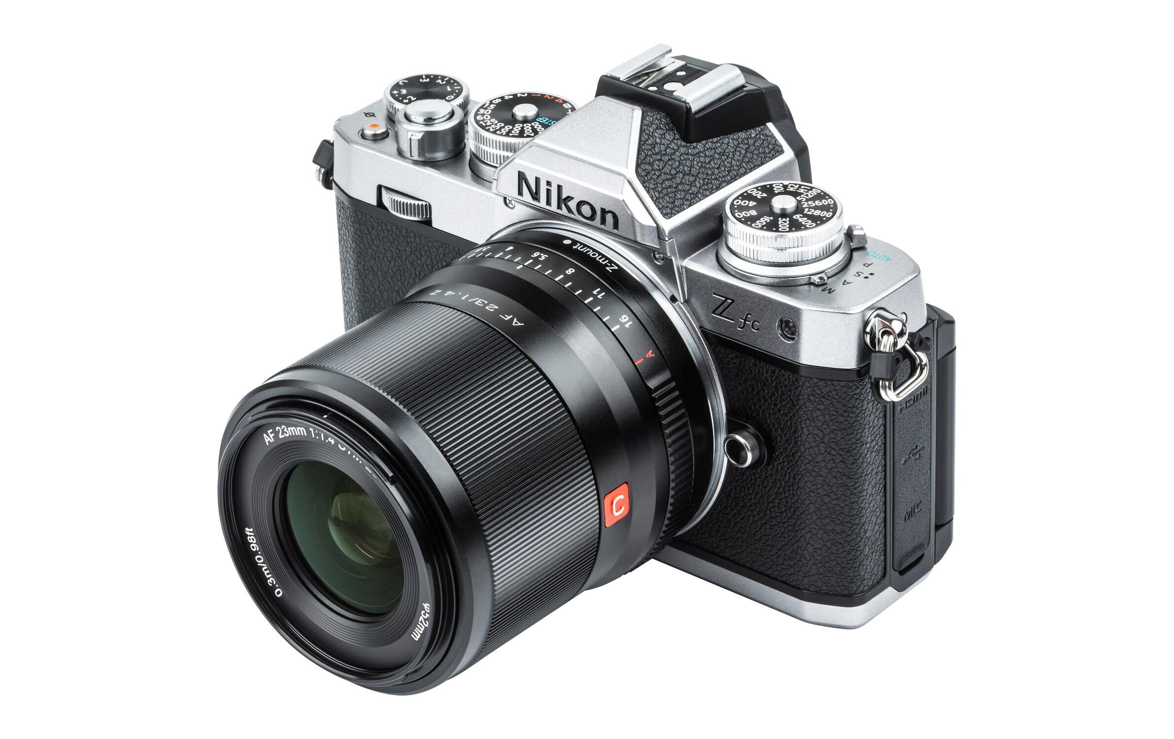 Festbrennweite AF 23mm F/1.4 – Nikon Z<br>Schmales Festbrennweitenobjektiv mit STM-Autofokusmotor