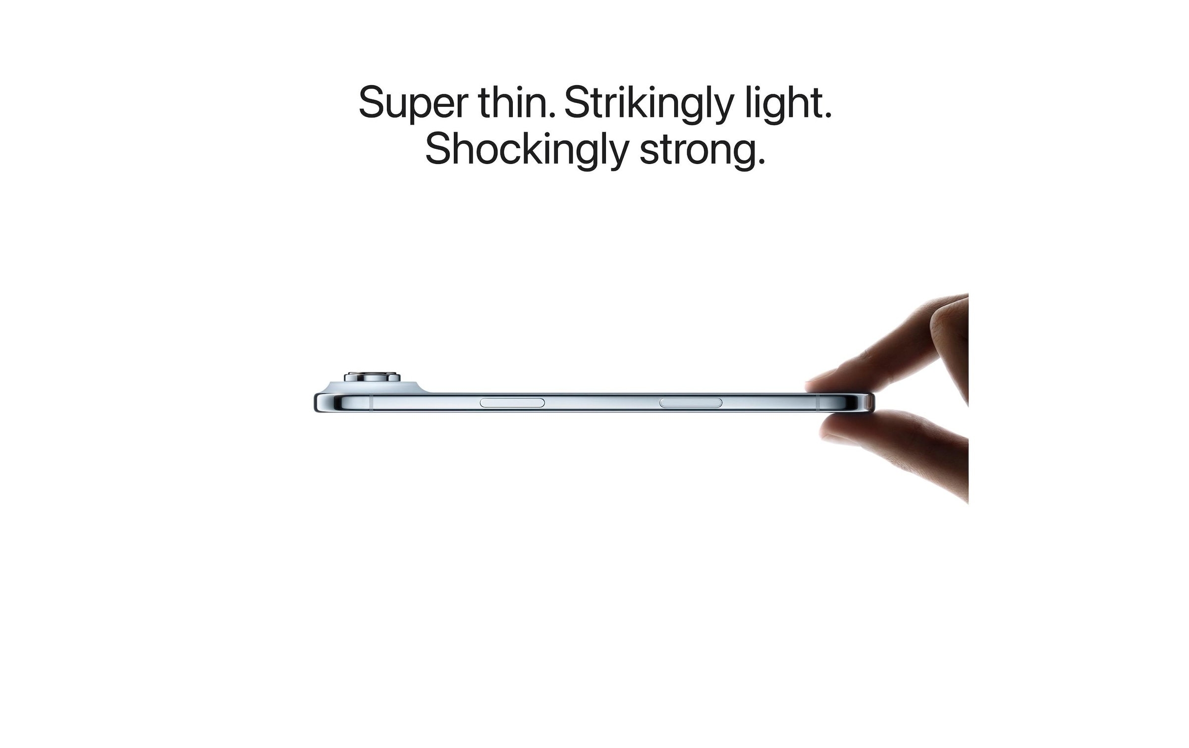 Apple Smartphone »iPhone Air« Weiss Induktionsladung