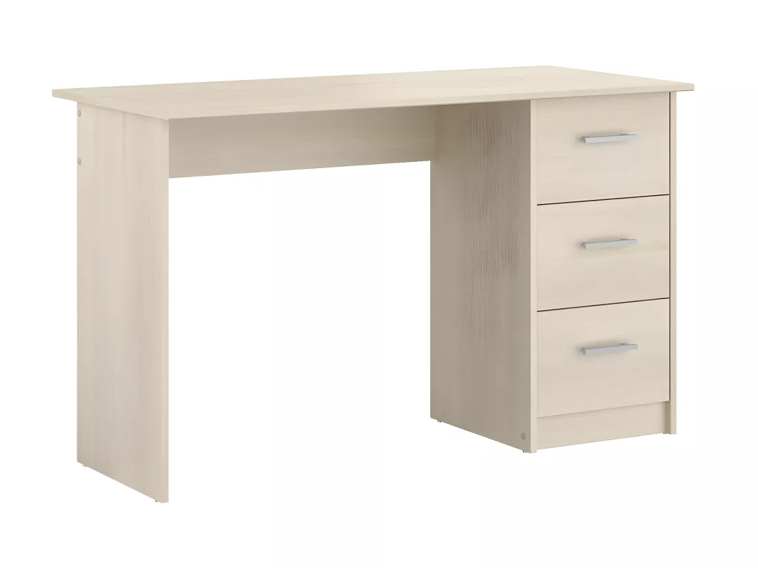 Bureau Droit 3 tiroirs L121 cm - Infinity