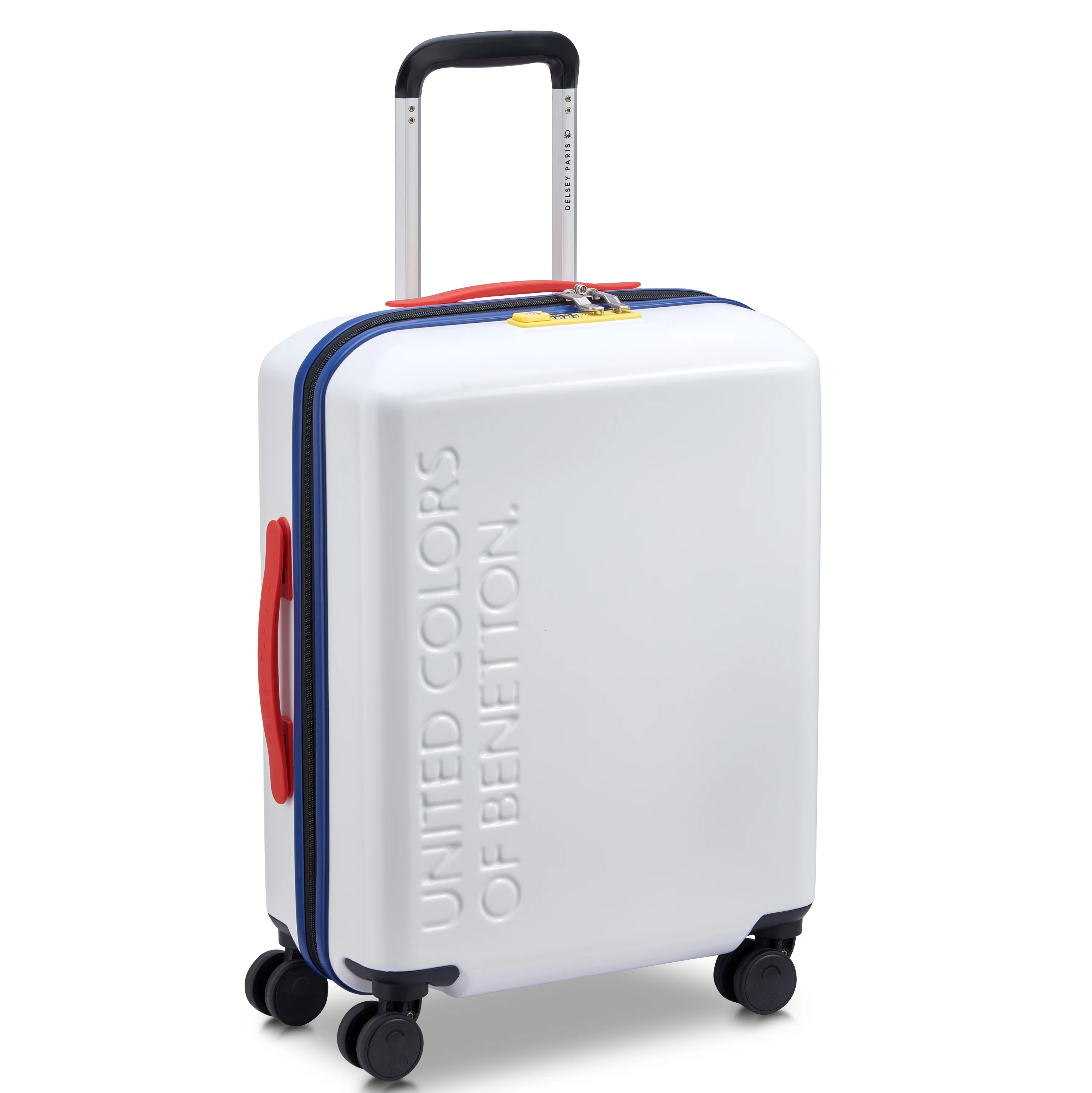 UNITED - Valise cabine rigide | Blanc