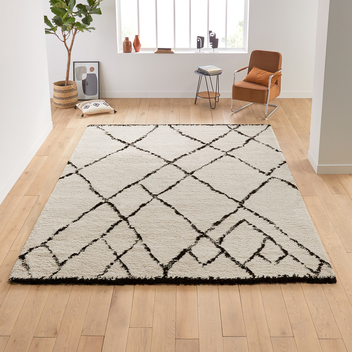 LA REDOUTE INTERIEURS<br>Tapete estilo berbere XL, Rabisco