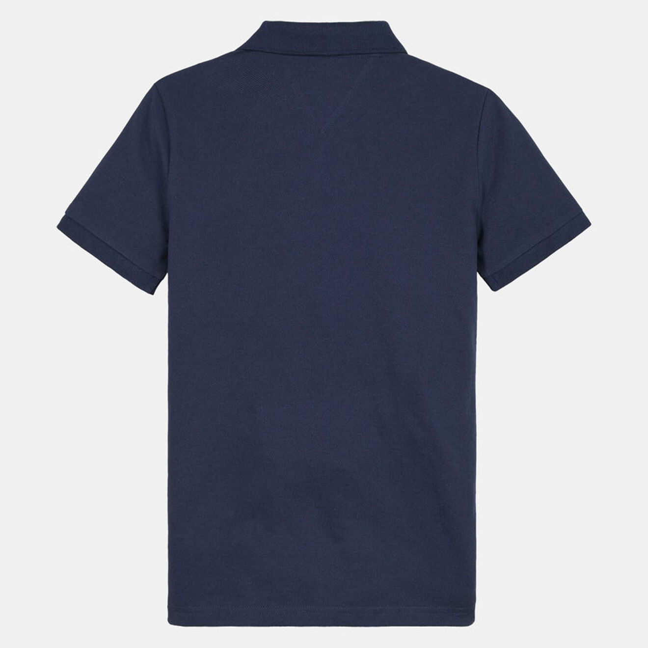 Tommy Hilfiger Polo en Coton à bandes et logo brodé bleu marine